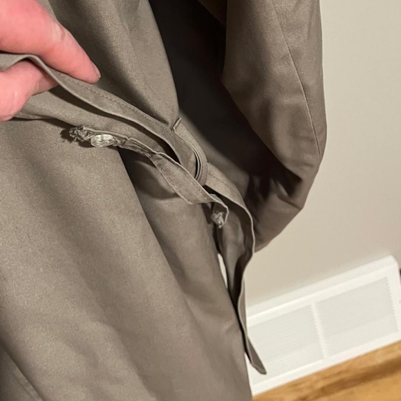 Classic Vintage London Fog Men's Khaki Coat, 42 Long - Timeless All EVC - Picture 9 of 16